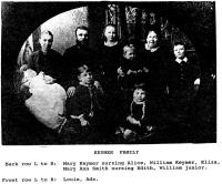 The Keymer family in 1889